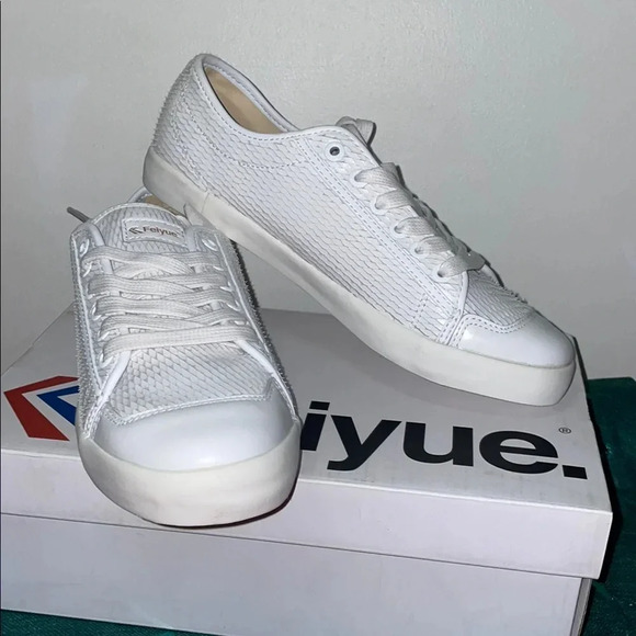 Feiyue White Sneakers - Picture 1 of 10